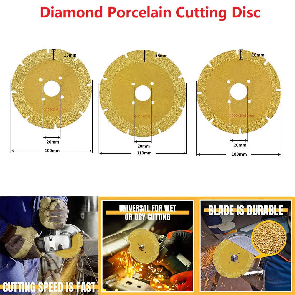 Diamond Cutting Disc Metal Saw Blades Tiles Ceramic Grinder Blade Grinding Wheel Rotary Circular Sawblade For Rotory Accessories
Diamond Cutting Disc Metal Saw Blades Tiles Ceramic Grinder Blade Grinding Wheel Rotary Circular Sawblade For Rotory Accessories