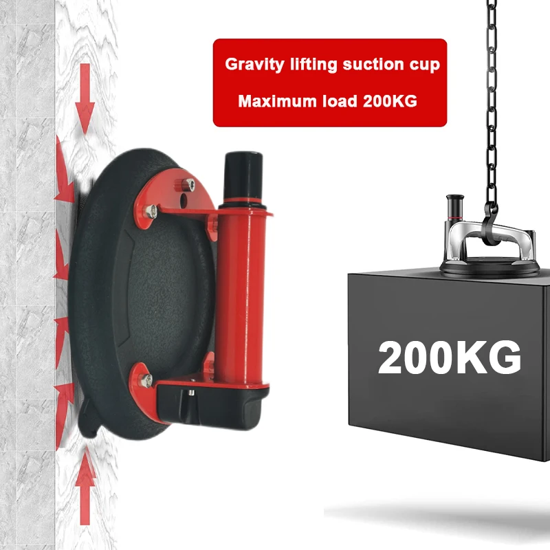 8 Inch Vacuum Copper Handle Suction Cup 200kg Bearing Capacity Heavy Duty Vacuum Lifter for Granite Tile Glass Manual Lifting
8 Inch Vacuum Copper Handle Suction Cup 200kg Bearing Capacity Heavy Duty Vacuum Lifter for Granite Tile Glass Manual Lifting