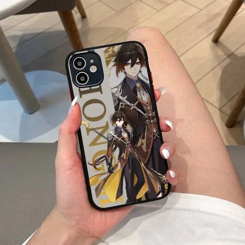 Чехол для телефона аниме Genshin Impact Zhongli tataglia для iPhone X XR XS 7 8 Plus 11 12 13 pro MAX 13mini, Прозрачный матовый чехол
Чехол для телефона аниме Genshin Impact Zhongli tataglia для iPhone X XR XS 7 8 Plus 11 12 13 pro MAX 13mini, Прозрачный матовый чехол