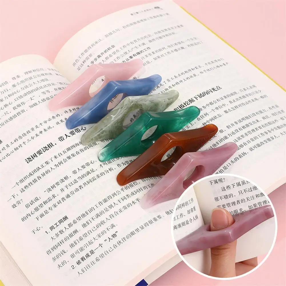 Resin Thumb Book Support Book Page Holder Convenient Bookmark For Book Lovers Reading Aids Book Thumb Holder School Station W3X2
Resin Thumb Book Support Book Page Holder Convenient Bookmark For Book Lovers Reading Aids Book Thumb Holder School Station W3X2