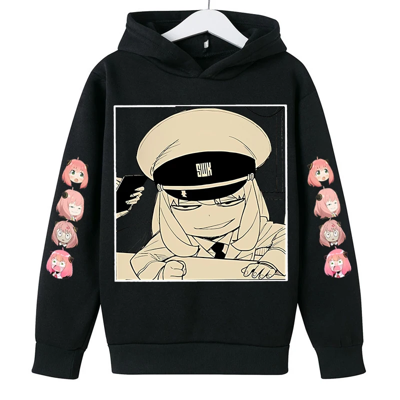 Anya Forger Hoodies Girls Spring Autumn Cartoon Tracksuits Hooded Sweatshirts SPY X FAMILY Children's Clothing Anya Forger Print
Anya Forger Hoodies Girls Spring Autumn Cartoon Tracksuits Hooded Sweatshirts SPY X FAMILY Children's Clothing Anya Forger Print