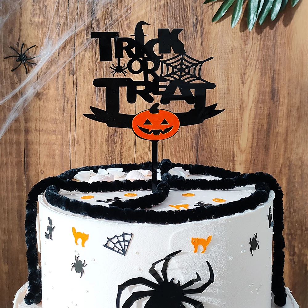 1pc Halloween Cake Toppers Spider Web Witch Pumpkin Colourful Cake Card Insert Halloween Party Decoration Supplies
1pc Halloween Cake Toppers Spider Web Witch Pumpkin Colourful Cake Card Insert Halloween Party Decoration Supplies