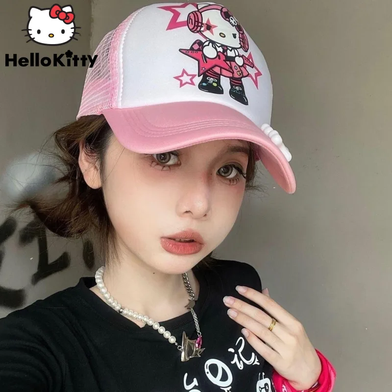 Женская летняя бейсбольная кепка со звездами 
Женская летняя бейсбольная кепка со звездами