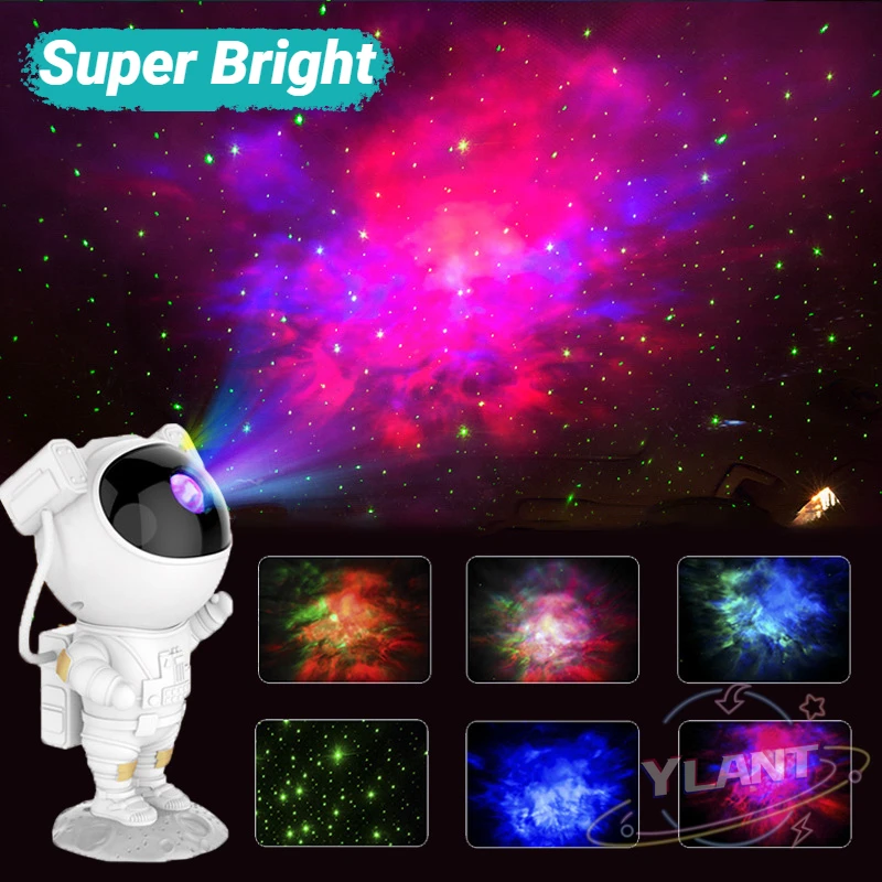 NEW Galaxy Projector Lamp Starry Sky Night Light For Home Bedroom Room Decor Astronaut Decorative Luminaires Children's Gift
NEW Galaxy Projector Lamp Starry Sky Night Light For Home Bedroom Room Decor Astronaut Decorative Luminaires Children's Gift