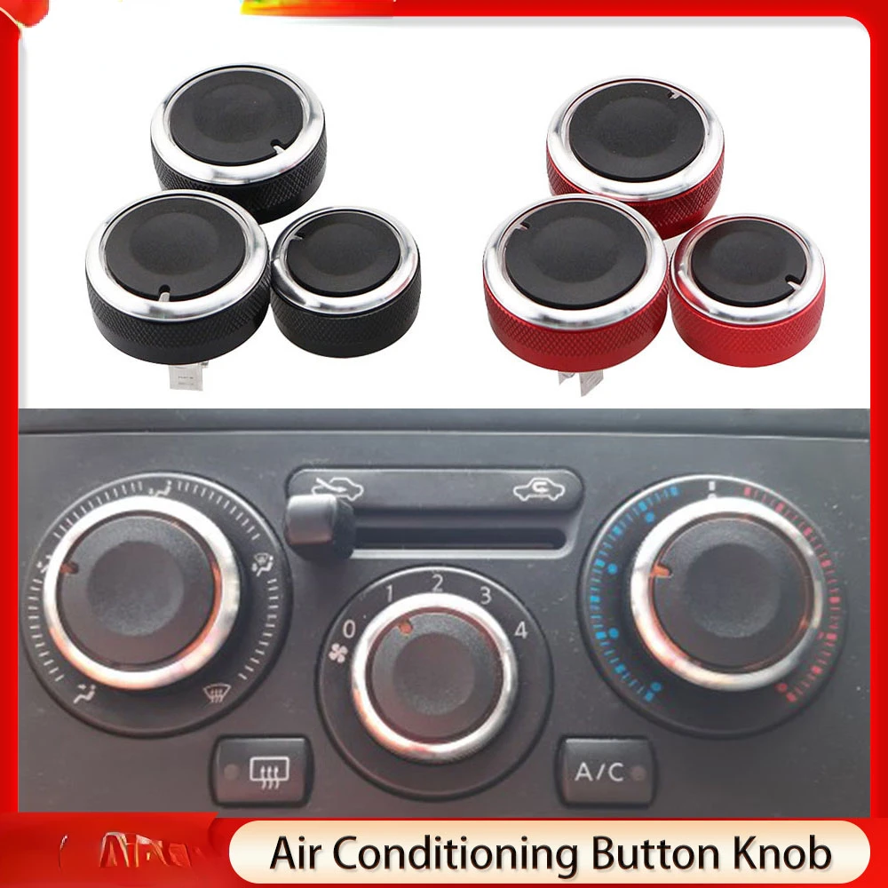Aluminum Alloy Car Air Condition Knob AC Button Knob for Nissan TIIDA NV200 LIVINA 04-10 Geniss Sylphy 2012 Accessories
Aluminum Alloy Car Air Condition Knob AC Button Knob for Nissan TIIDA NV200 LIVINA 04-10 Geniss Sylphy 2012 Accessories