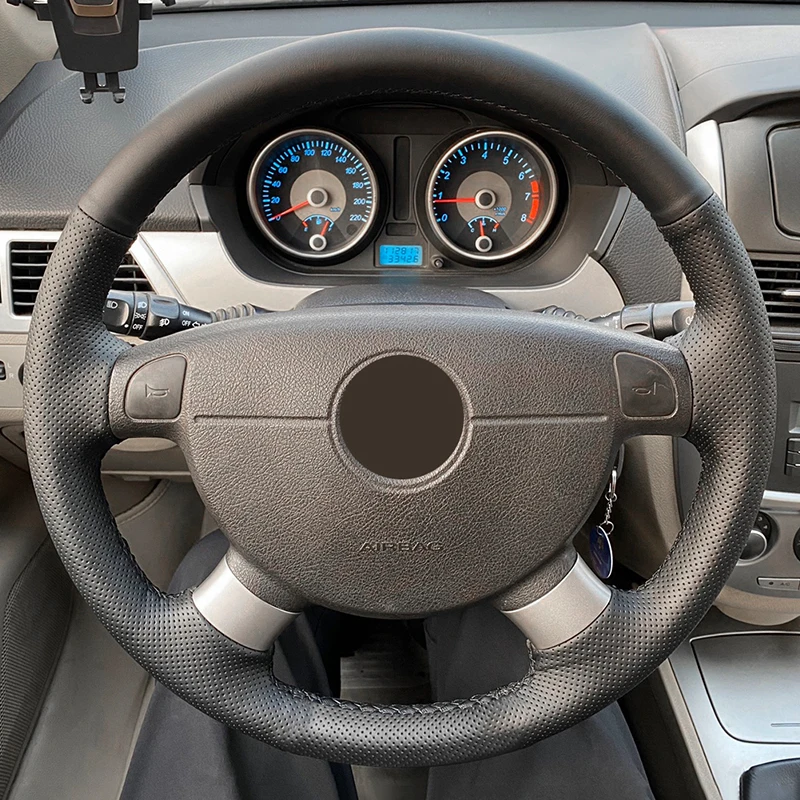 For Chevrolet Aveo LOVA Buick Excelle Daewoo Gentra 2013 2015 Lacetti 2006 - 2012 Car Steering Wheel Hand-stitched Leather Cover
For Chevrolet Aveo LOVA Buick Excelle Daewoo Gentra 2013 2015 Lacetti 2006 - 2012 Car Steering Wheel Hand-stitched Leather Cover