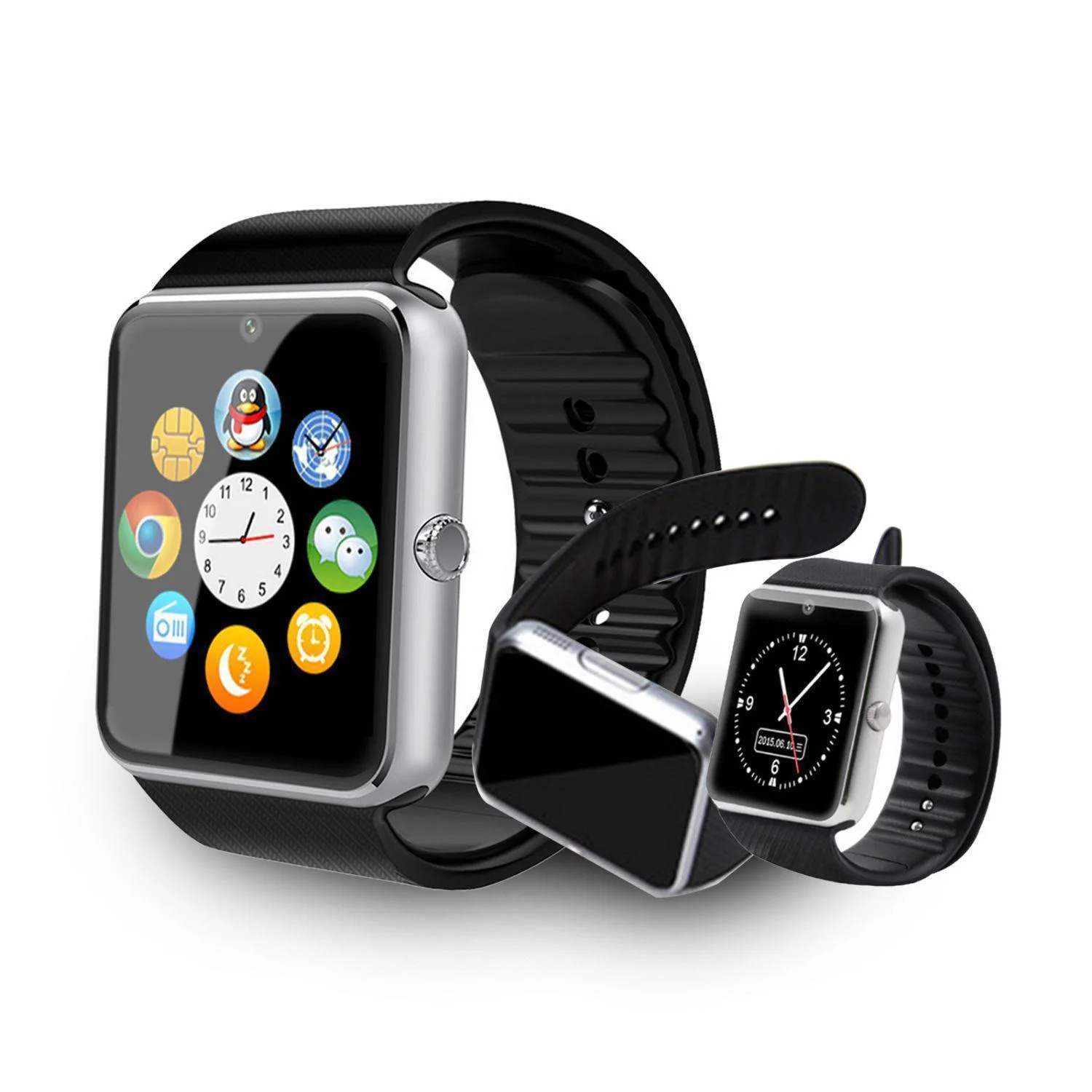 XiaoMi GT08 Bluetooth Smart Watch Andriod IOS Touch Screen Support Sim Card TF Memory Card With Camera Smart Clock GT08 Watch
XiaoMi GT08 Bluetooth Smart Watch Andriod IOS Touch Screen Support Sim Card TF Memory Card With Camera Smart Clock GT08 Watch