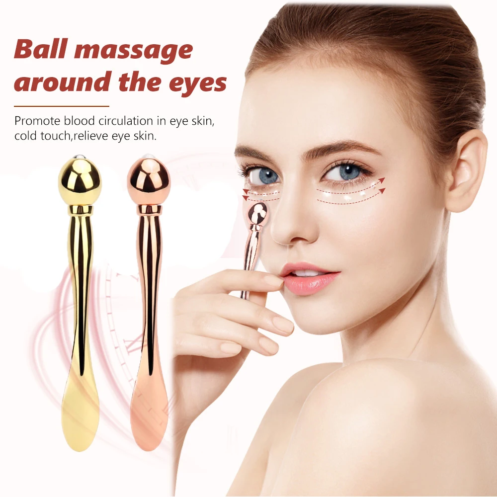Eye Cream Applicator Cosmetic Spatulas Anti Wrinkle Eye Roller Massage Stick Facial Mask Spoon Gold Alloy Metal Skin Care Tools
Eye Cream Applicator Cosmetic Spatulas Anti Wrinkle Eye Roller Massage Stick Facial Mask Spoon Gold Alloy Metal Skin Care Tools