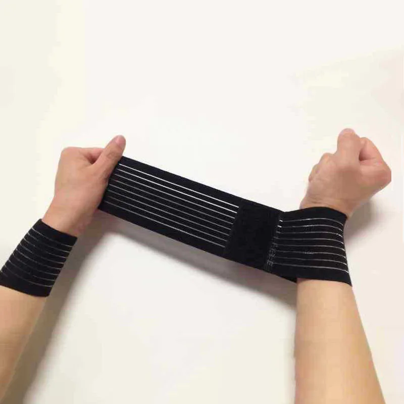 1PC Elastic Bandage Hand Sport Wristband Gym Support Protector Wrist Brace Tennis Cotton Weat Fitness Wrist Sport Safety Parts
1PC Elastic Bandage Hand Sport Wristband Gym Support Protector Wrist Brace Tennis Cotton Weat Fitness Wrist Sport Safety Parts