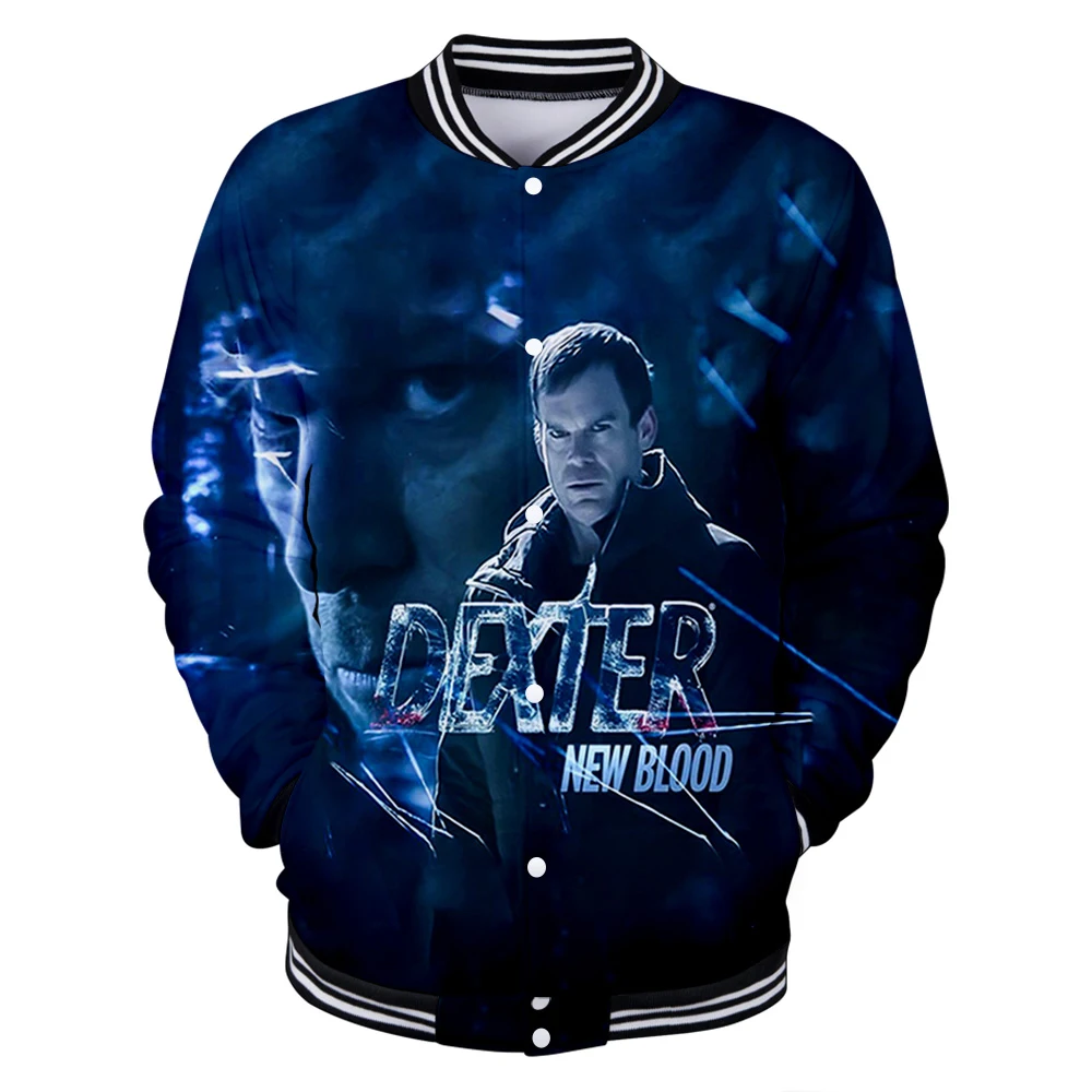 New Dexter New Blood Baseball Jackets Women/Men 3D Fashion Jacket TV Series Casual Streetwear Clothes
New Dexter New Blood Baseball Jackets Women/Men 3D Fashion Jacket TV Series Casual Streetwear Clothes