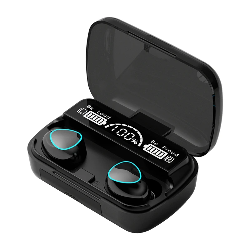 Беспроводные наушники TTKK M10, беспроводные наушники Bluetooth 5,1, Hi-Fi стерео наушники с зарядным устройством 2000 мАч
Беспроводные наушники TTKK M10, беспроводные наушники Bluetooth 5,1, Hi-Fi стерео наушники с зарядным устройством 2000 мАч