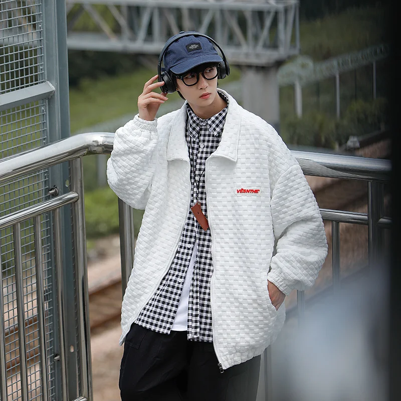 Men's Fashion Oversize New Arrival Jackets Turn-down Collar Long Sleeve Autumn Size Plus Youth Hong Kong Style Casual Loose Coat
Men's Fashion Oversize New Arrival Jackets Turn-down Collar Long Sleeve Autumn Size Plus Youth Hong Kong Style Casual Loose Coat