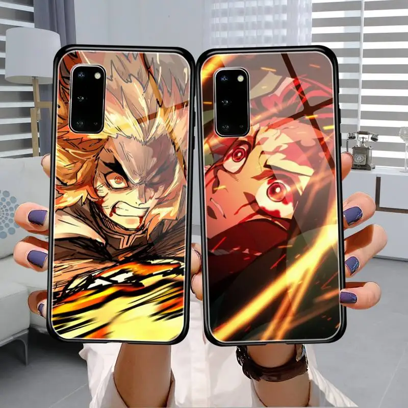 Demon Slayer Rengoku Kyoujurou Phone Case Glass For Samsung S22 S21 S20 S10 ultra pro plus S9 S8 Note20 10 9 Ultra Phone Covers
Demon Slayer Rengoku Kyoujurou Phone Case Glass For Samsung S22 S21 S20 S10 ultra pro plus S9 S8 Note20 10 9 Ultra Phone Covers