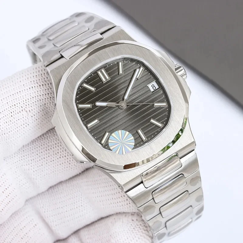 Design Automatic Mechanical Watch For Men Nautilus 40mm Wristwatch High Quality Stainless Steel Classic 5711 Original AAA Watch
Design Automatic Mechanical Watch For Men Nautilus 40mm Wristwatch High Quality Stainless Steel Classic 5711 Original AAA Watch