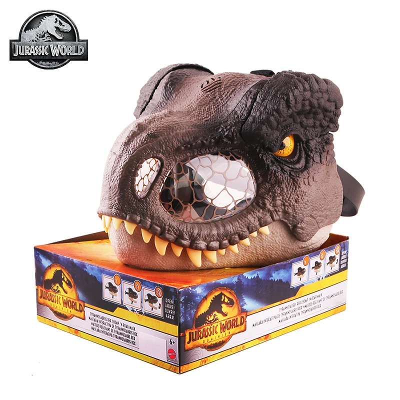 NEW Jurassic World Tyrannosaurus Rex Mask Sound Effect Dinosaur Mask Cosplay Dinosaur Action Figures Toy Kids Gift GWD71
NEW Jurassic World Tyrannosaurus Rex Mask Sound Effect Dinosaur Mask Cosplay Dinosaur Action Figures Toy Kids Gift GWD71