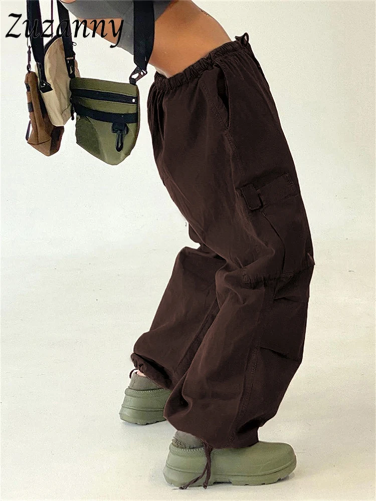 Zuzanny Women Casual Loose Baggy Wide Leg Trousers Drawstring Pocket Mid Waist Pants 2022 Autumn Y2K Hip Hop Street Style Jeans
Zuzanny Women Casual Loose Baggy Wide Leg Trousers Drawstring Pocket Mid Waist Pants 2022 Autumn Y2K Hip Hop Street Style Jeans