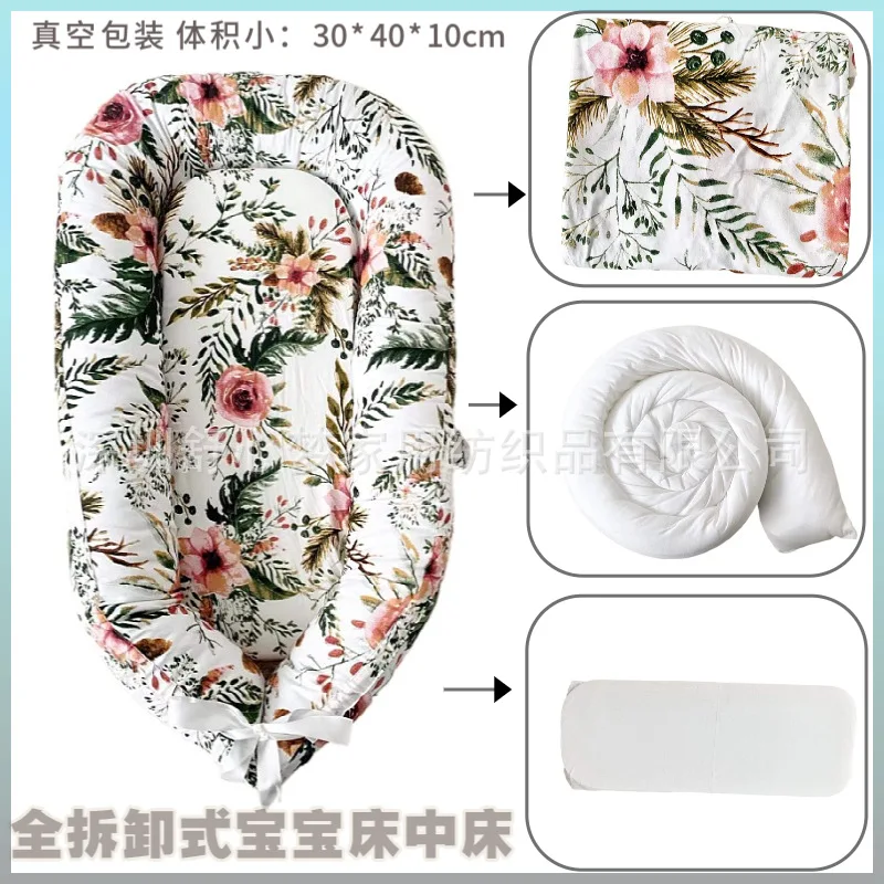 Newborn Crib in Bed Portable Removable Bionic Womb Bed Anti-shock Sleep Artifact Berços Berceaux Ninho Para Bebe Berço Capazo
Newborn Crib in Bed Portable Removable Bionic Womb Bed Anti-shock Sleep Artifact Berços Berceaux Ninho Para Bebe Berço Capazo