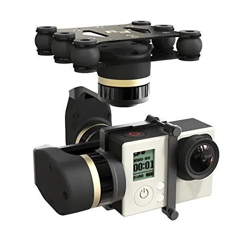 Used Feiyu Tech Mini 3D Full Metal 3 Axis Brushless Gimbal w/Anti Vibration Rubber Gopro 3+ 4 DJI Phantom Aerial photography
Used Feiyu Tech Mini 3D Full Metal 3 Axis Brushless Gimbal w/Anti Vibration Rubber Gopro 3+ 4 DJI Phantom Aerial photography