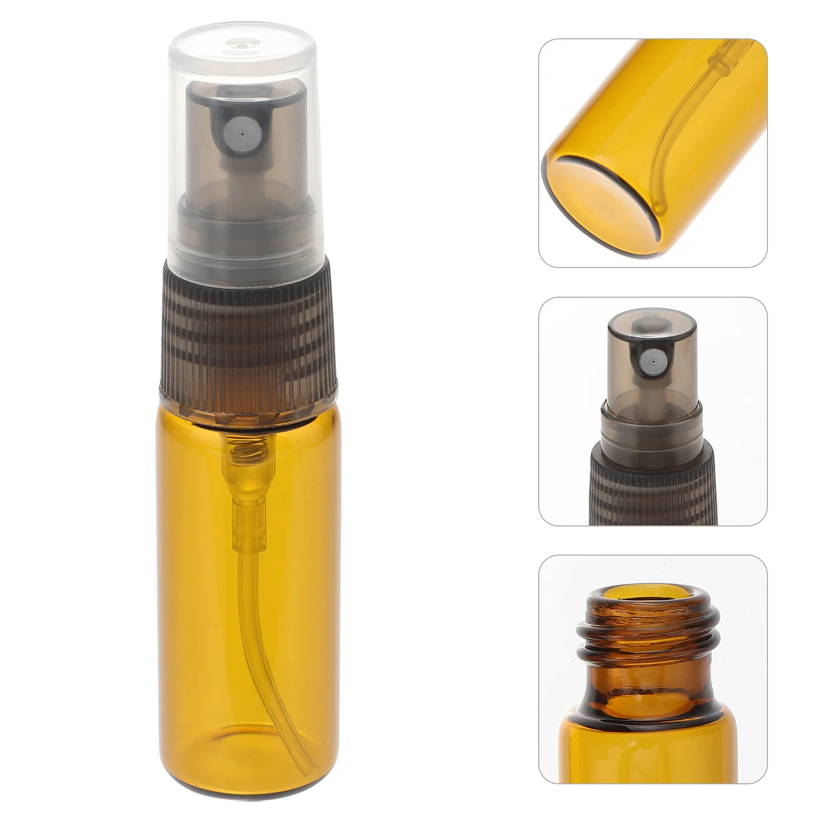10 Refillable Spray Sub Bottle 5ml Glass Fine Mist Spray Travel Dispenser Brown Colored Cosmetics Essential Oil Holder
10 Refillable Spray Sub Bottle 5ml Glass Fine Mist Spray Travel Dispenser Brown Colored Cosmetics Essential Oil Holder