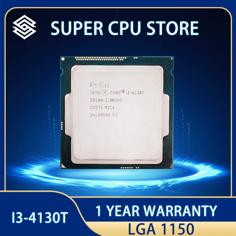 Intel Core I3 4130T i3-4130T Dual-Core CPU Processor 2.9GHz TDP 35W 3MB Cache i3-4130T in stock LGA 1150
Intel Core I3 4130T i3-4130T Dual-Core CPU Processor 2.9GHz TDP 35W 3MB Cache i3-4130T in stock LGA 1150