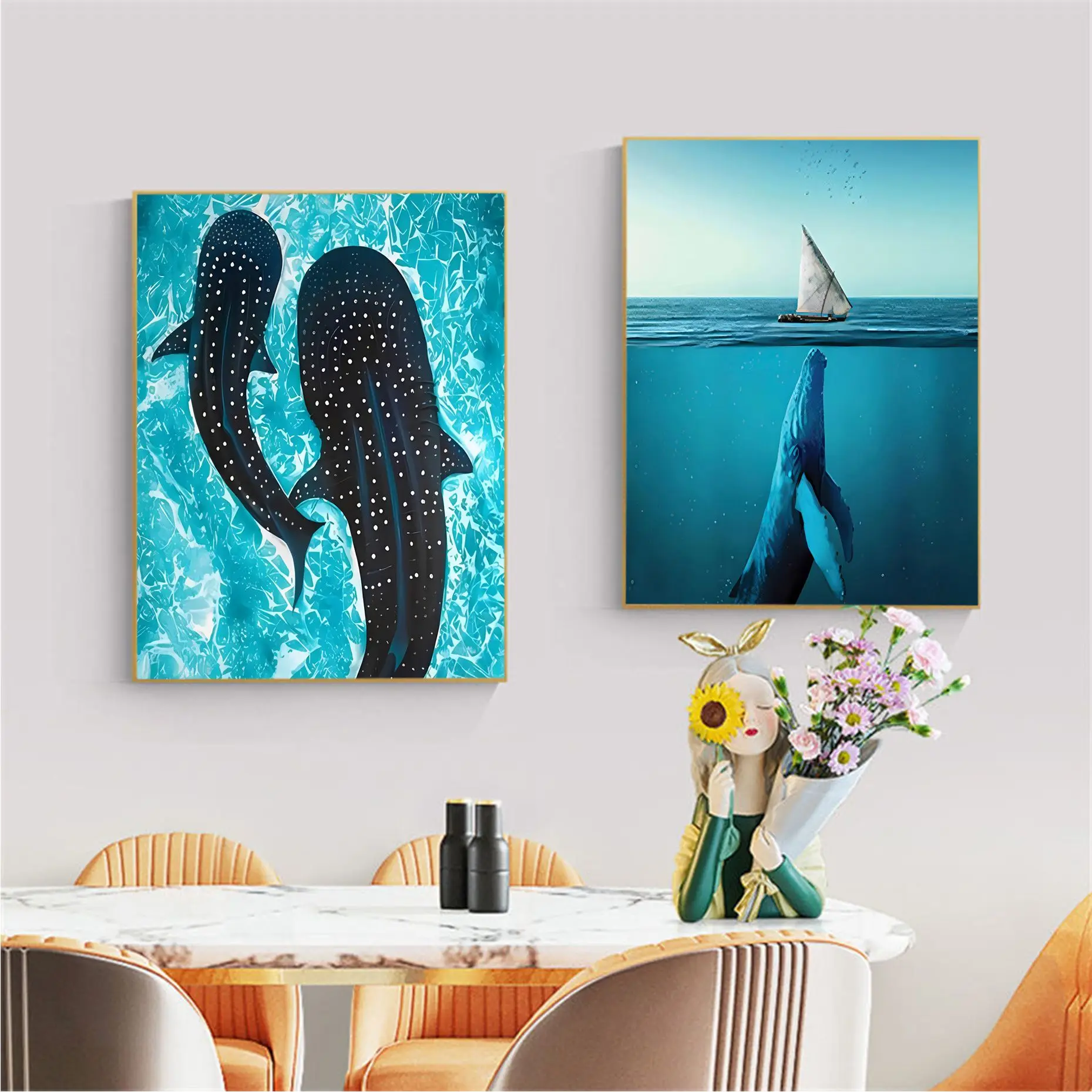Blue Whale Shark Classic Anime Poster Waterproof Paper Sticker Coffee House Bar Nordic Home Decor
Blue Whale Shark Classic Anime Poster Waterproof Paper Sticker Coffee House Bar Nordic Home Decor