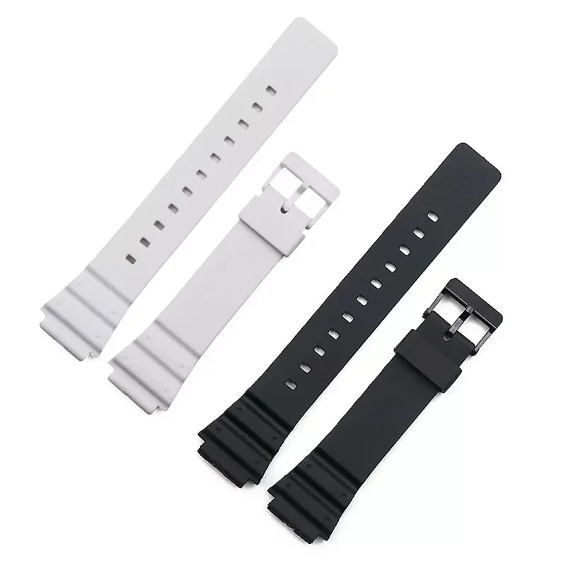 

Resin strap men's pin buckle watch accessories sports waterproof strap for Casio MRW-200H W-752 w-s210H W-800H W-735H watch