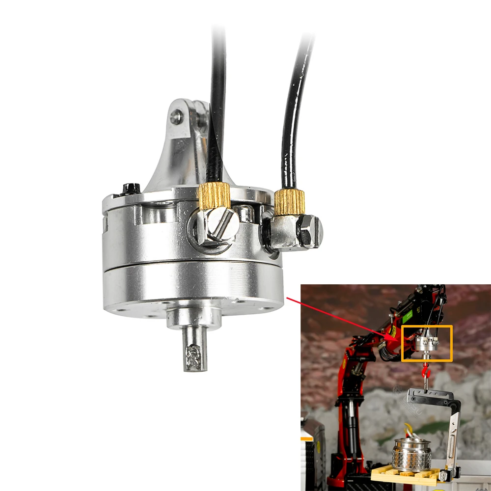 LESU 270-Degree Hydraulic Rotary Cylinder Part for 1/14 RC Truck Crane Dumper Cars Accessories Toucan Toys for Adult TH22561
LESU 270-Degree Hydraulic Rotary Cylinder Part for 1/14 RC Truck Crane Dumper Cars Accessories Toucan Toys for Adult TH22561