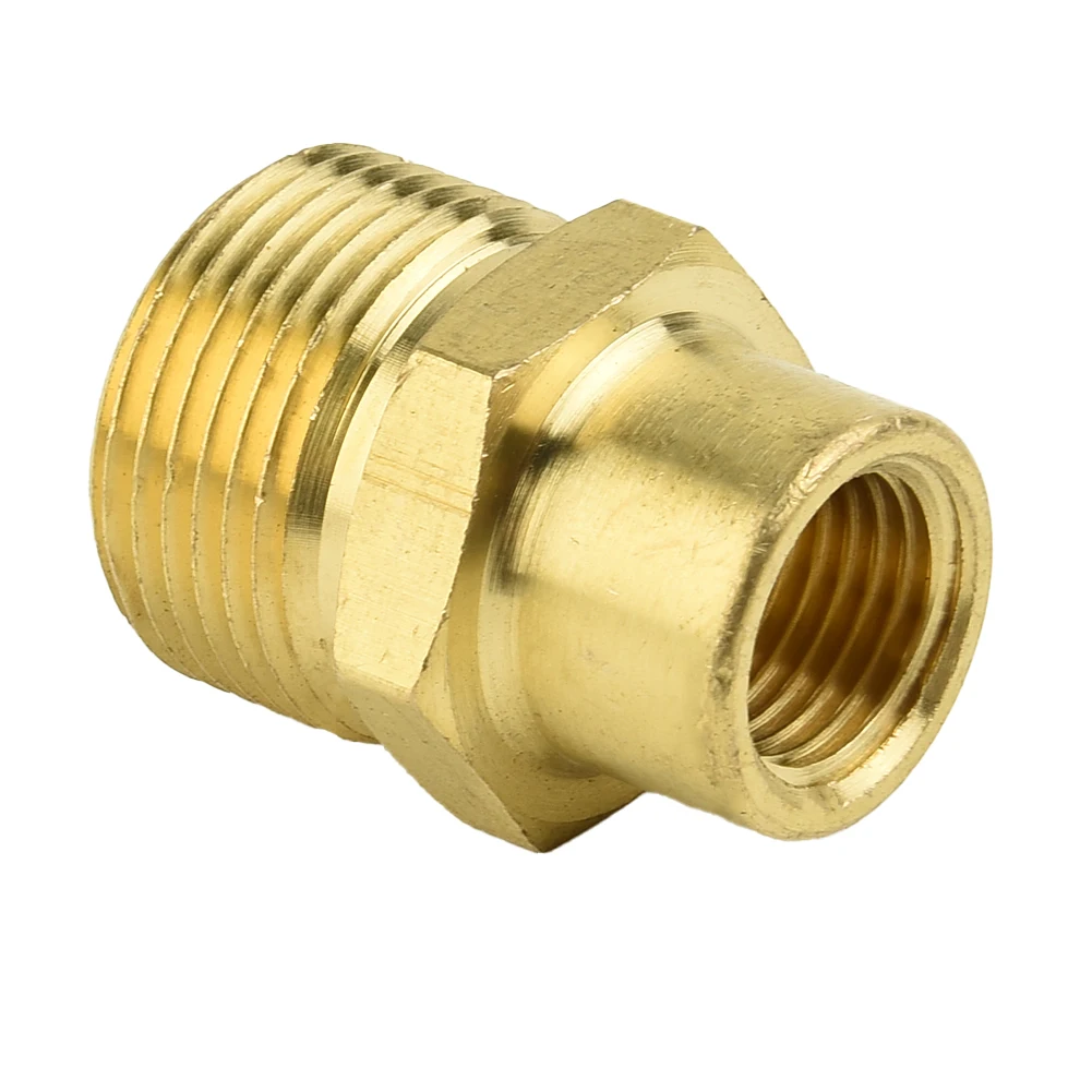 Accessories Outdoor Brass Adapter Tool Parts Energy Saving Fittings M22 X 1/4\" NPT Female Plug Pressure Washer
Accessories Outdoor Brass Adapter Tool Parts Energy Saving Fittings M22 X 1/4\" NPT Female Plug Pressure Washer