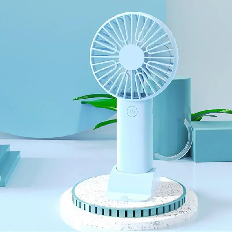 Портативный маленький вентилятор 21*11*4 см, портативный мини бесшумный охлаждающий вентилятор, портативный маленький розовый вентилятор с сильным ветром, вентилятор с длительным сроком службы батареи