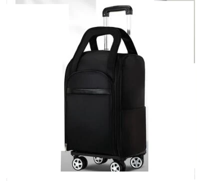 

Женские дорожные сумки на колесиках, чемоданы для багажа на колесиках, рюкзаки на колесиках, чемоданы из ткани Оксфорд для ручной клади на к...
