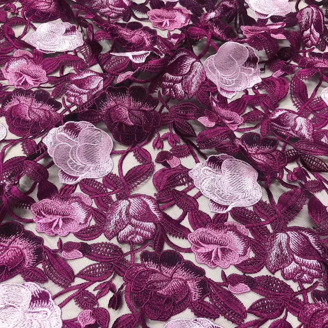 5y|The latest beautiful purple flower embroidered French lace high quality African tulle lace ladies skirt
5y|The latest beautiful purple flower embroidered French lace high quality African tulle lace ladies skirt