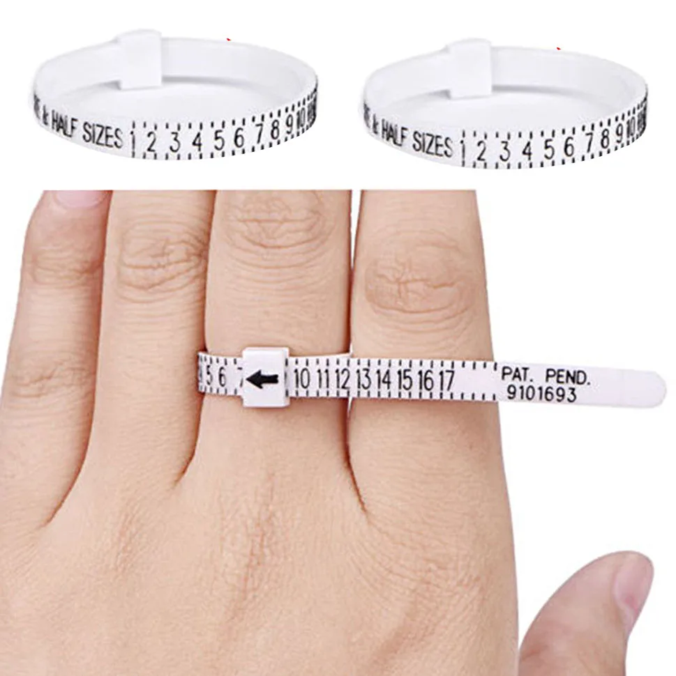 Ring Sizer Men Women Kids Gauge USA Sizes Home Ring Size Checking Meter Measuring Ruler Tools Plastic ring size tool
Ring Sizer Men Women Kids Gauge USA Sizes Home Ring Size Checking Meter Measuring Ruler Tools Plastic ring size tool