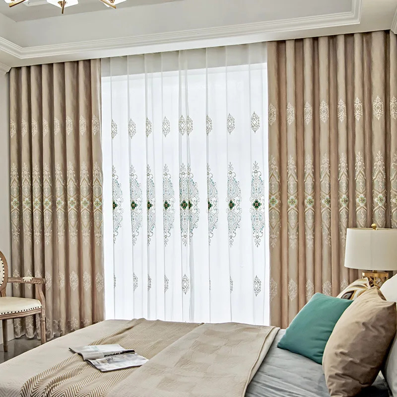 Современные минималистичные тюлевые занавески для гостиной, спальни, столовой, балкона с китайской вышивкой, роскошные затемняющие двери д...
Современные минималистичные тюлевые занавески для гостиной, спальни, столовой, балкона с китайской вышивкой, роскошные затемняющие двери д...