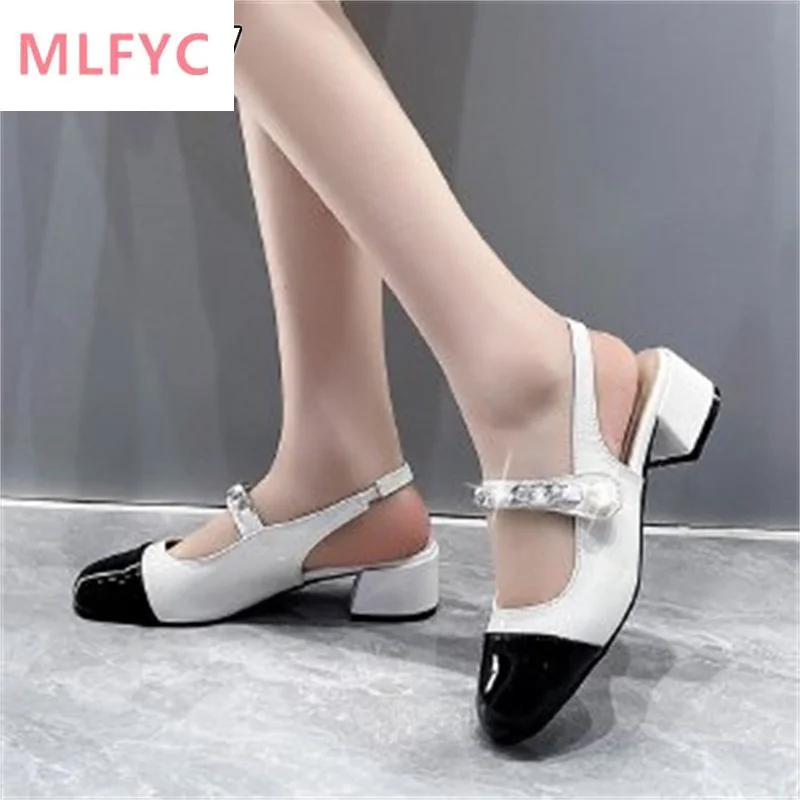 Sandals women's 2022 spring and autumn new pearl chain high-heeled shoes Mary Jane shoes retro thick heel women's shoes
Sandals women's 2022 spring and autumn new pearl chain high-heeled shoes Mary Jane shoes retro thick heel women's shoes