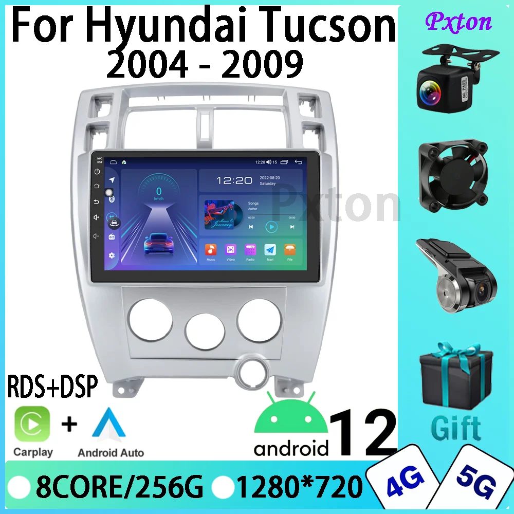 Pxton Android 12 8+256G Carplay For Hyundai Tucson 2004-2009 Car Radio Car Screen Stereo Vedio Player GPS Navigation BT 5G LTE
Pxton Android 12 8+256G Carplay For Hyundai Tucson 2004-2009 Car Radio Car Screen Stereo Vedio Player GPS Navigation BT 5G LTE