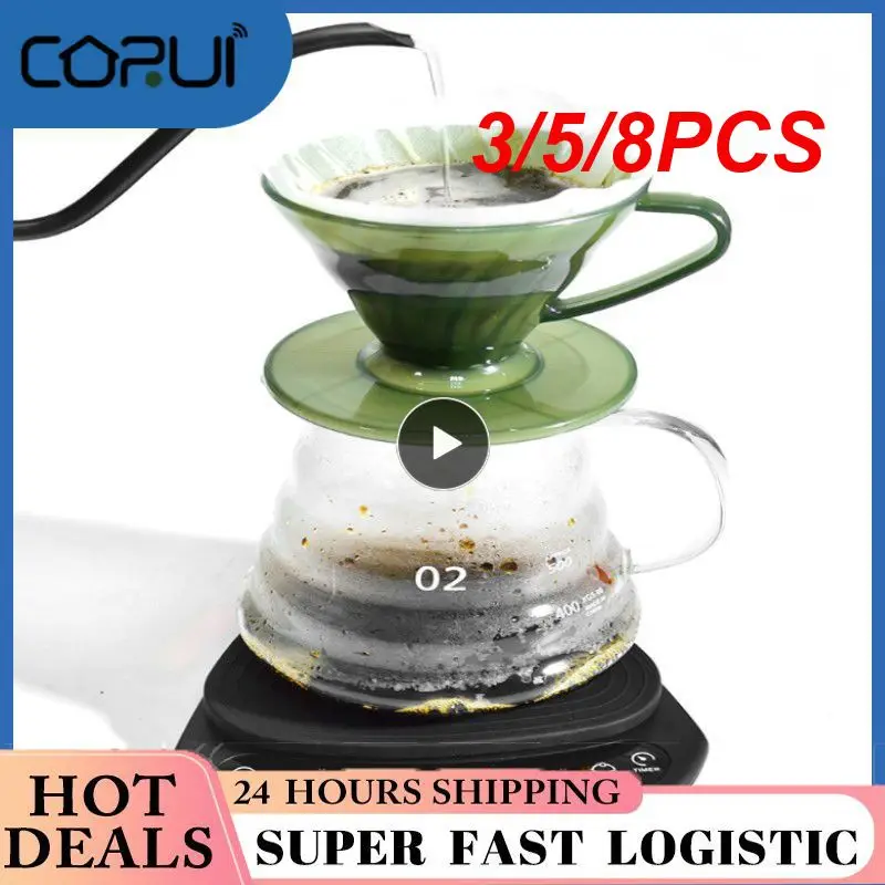 3/5/8PCS LED Digital Coffee Scale With Timer Anti-slip Hand Brewed Electronic Scale Automatic Timing Barista Tools Accurate To
3/5/8PCS LED Digital Coffee Scale With Timer Anti-slip Hand Brewed Electronic Scale Automatic Timing Barista Tools Accurate To