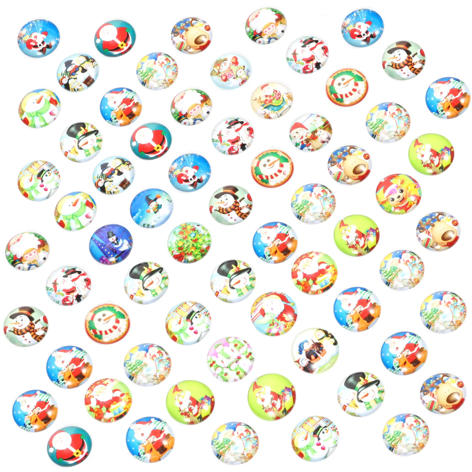 100 Pcs Christmas Time Dome Glass Patch Round Stickers Key Chain Flat Back Cabochons Gemstone
100 Pcs Christmas Time Dome Glass Patch Round Stickers Key Chain Flat Back Cabochons Gemstone