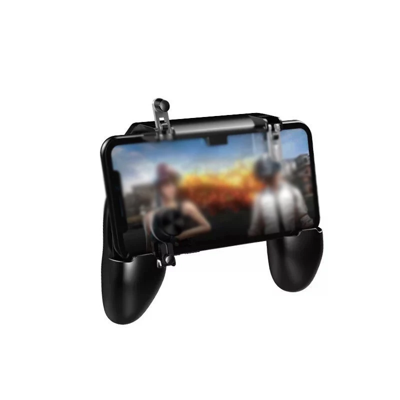 

W11+PUBG Mobile Gamepad Joystick Metal L1 R1 Trigger Game Shooter Controller For iPhone Android Phone Mobile Gaming Gamepad New