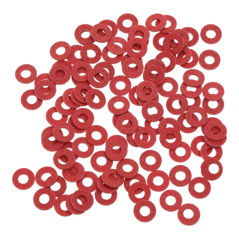 100Pcs Red Flat Ring Insulating Fiber Screw Washers Steel Paper Sealing Washer
100Pcs Red Flat Ring Insulating Fiber Screw Washers Steel Paper Sealing Washer