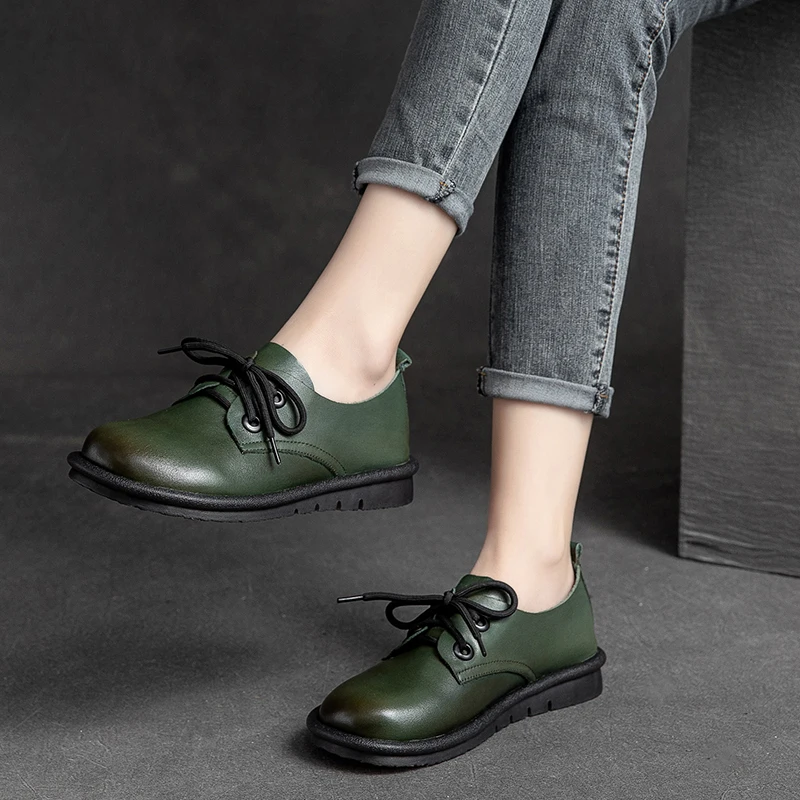 Spring new women's fashion low top flat bottomed round head solid color front lace up Lefu shoes lazy shoes leisure
Spring new women's fashion low top flat bottomed round head solid color front lace up Lefu shoes lazy shoes leisure