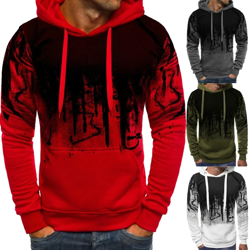 Men's Autumn and Winter Fashion Camouflage Sweatshirts Long Sleeved Hoodies Casual Sports Hooded Coat
Men's Autumn and Winter Fashion Camouflage Sweatshirts Long Sleeved Hoodies Casual Sports Hooded Coat