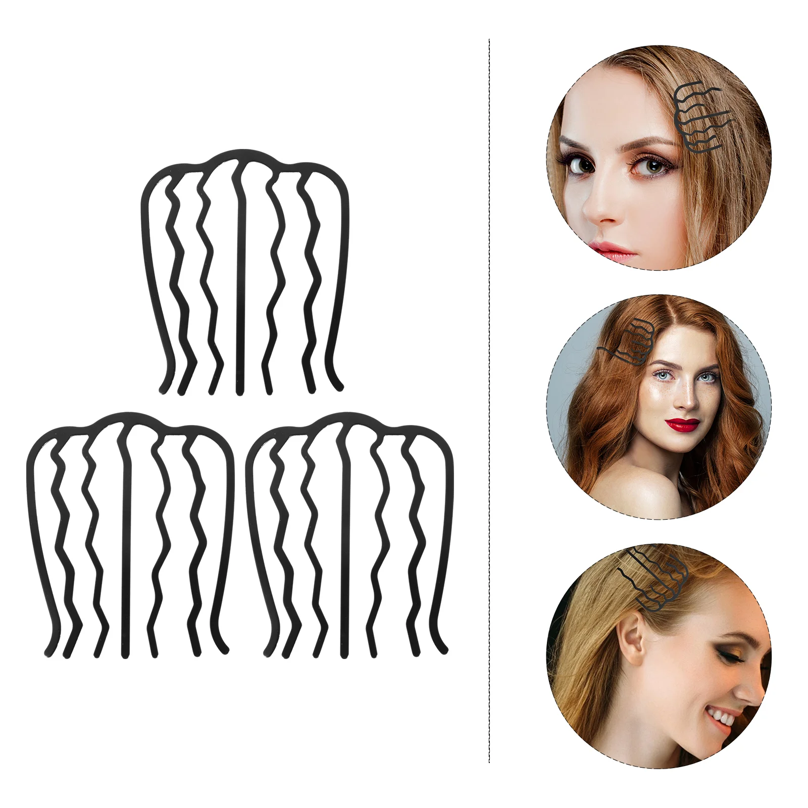 3 Pcs Hair Dryer Side Comb Fashion Stick Women Hairpin Clip Ponytail Fork Teeth
3 Pcs Hair Dryer Side Comb Fashion Stick Women Hairpin Clip Ponytail Fork Teeth