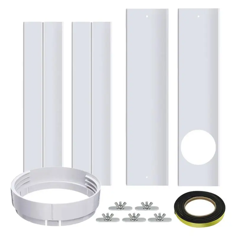 Air Condition Window Sealing Plate Air Vent Window Seal Kit Mobile AC Air Outlet Exhaust Pipe Tube Connector Ventilation Kit
Air Condition Window Sealing Plate Air Vent Window Seal Kit Mobile AC Air Outlet Exhaust Pipe Tube Connector Ventilation Kit