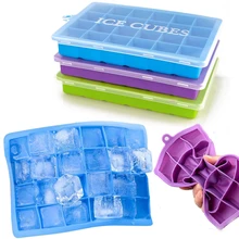 Grid Cocktail,whiskey,baby For Cubes 15/24 Removable Ice Silicone Cube Per Food Trays Tray Tray With Ice Ice 24 Molds Cube Lid