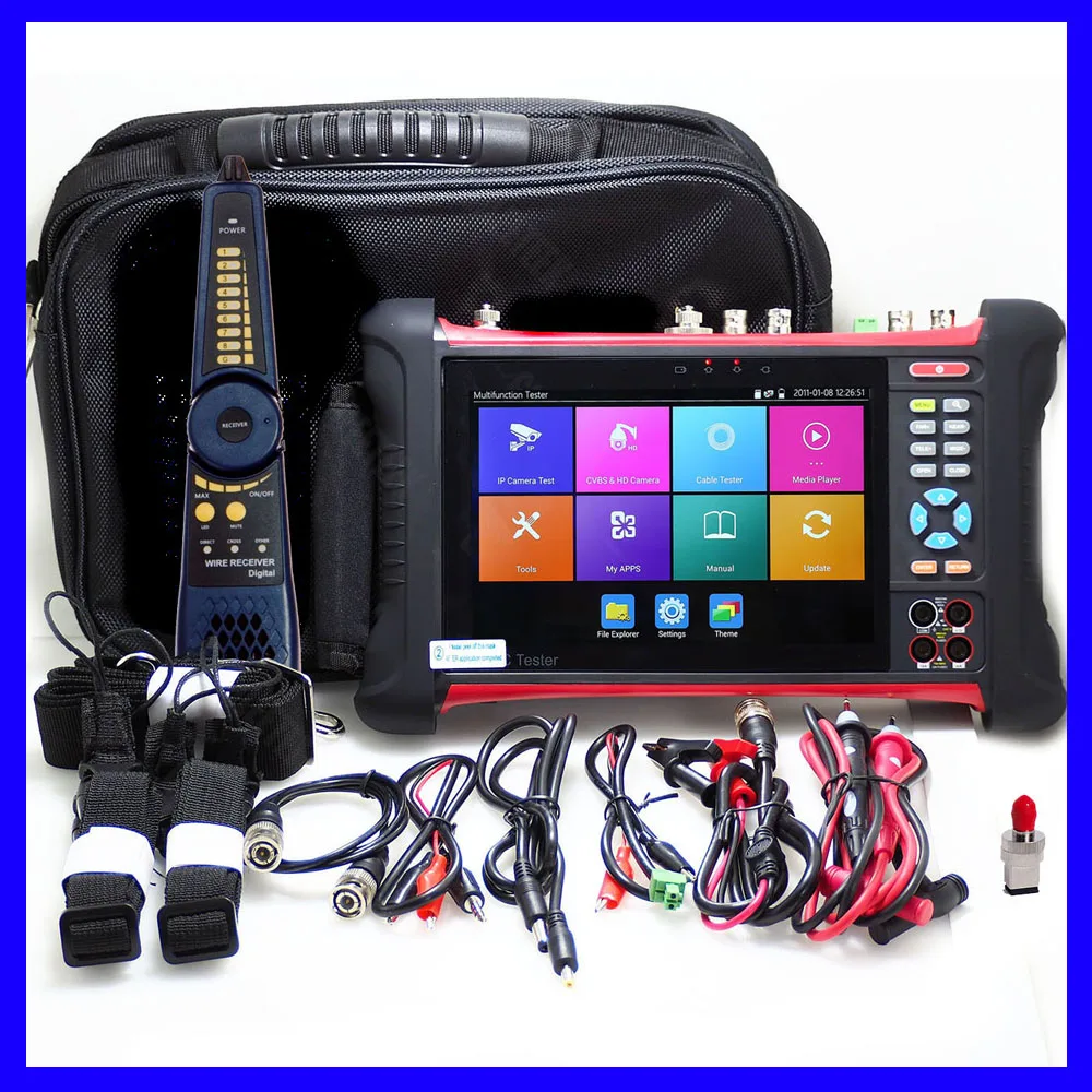 X7ADHS X7MOVTADHS Cctv тестер монитор IPC тестер с портом POE 8MP TVI CVI SDI CVBS ip-камера AHD Тестер монитор с UTP HDMI TDR H.265
X7ADHS X7MOVTADHS Cctv тестер монитор IPC тестер с портом POE 8MP TVI CVI SDI CVBS ip-камера AHD Тестер монитор с UTP HDMI TDR H.265