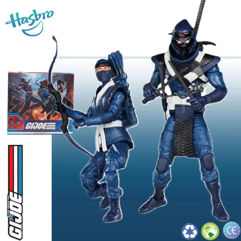Hasbro G.I.JOE Action Figure Classified Series Blue Ninjas 2 Pack Anime Collection Model Gift Free Shipping 1/12 6inches
Hasbro G.I.JOE Action Figure Classified Series Blue Ninjas 2 Pack Anime Collection Model Gift Free Shipping 1/12 6inches