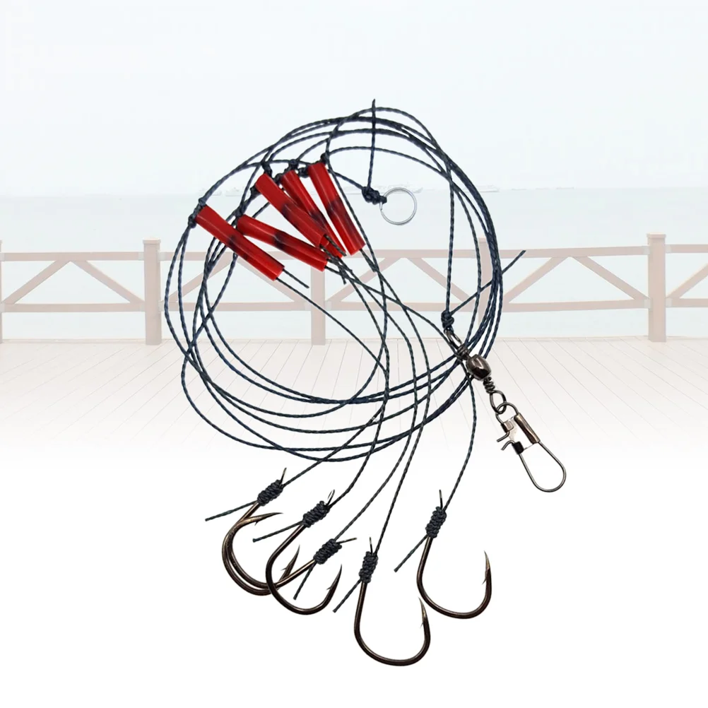 One Set of Fishing Hooks Anti-wind Anti-bite Fishing Tackle Kit for Lake River Stream
One Set of Fishing Hooks Anti-wind Anti-bite Fishing Tackle Kit for Lake River Stream