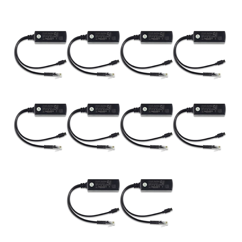 10X POE Power Supply Module Standard Isolated Splitter 48V To 5V2.4A USB Interface Splitter
10X POE Power Supply Module Standard Isolated Splitter 48V To 5V2.4A USB Interface Splitter