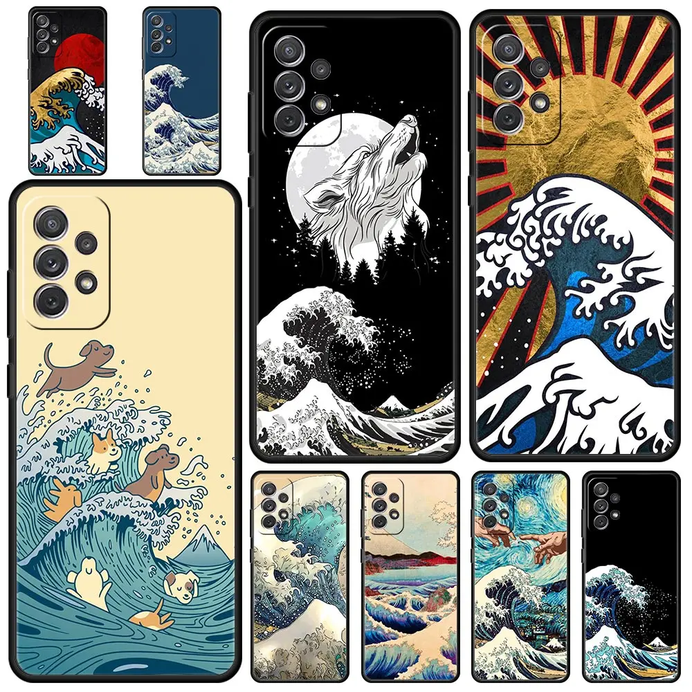 Golden Great Wave Kanagawa Surf Phone Case for Samsung A51 A71 A21S A12 A11 A31 A52 A41 A32 A23 A33 A53 A73 A03S A13 5G Cover
Golden Great Wave Kanagawa Surf Phone Case for Samsung A51 A71 A21S A12 A11 A31 A52 A41 A32 A23 A33 A53 A73 A03S A13 5G Cover