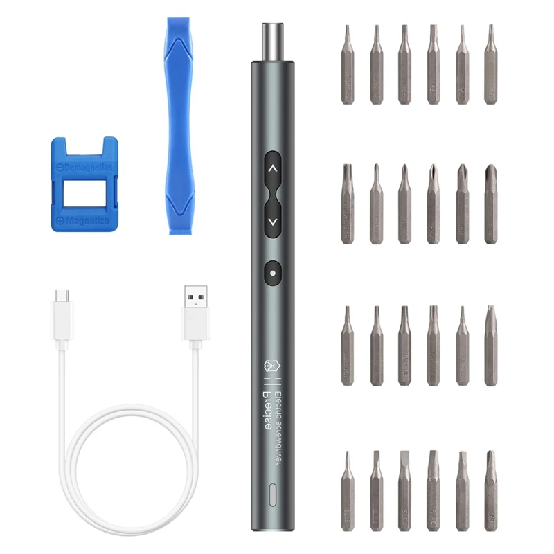 Electric Screwdriver 28 In 1 Screwdriver Set Large Capacity Power Screwdriver Multi-Accessory Precision Power Tools
Electric Screwdriver 28 In 1 Screwdriver Set Large Capacity Power Screwdriver Multi-Accessory Precision Power Tools